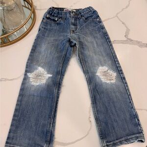 Levi’s 514 Straight Boys’ 6 Regular Distressed Jeans